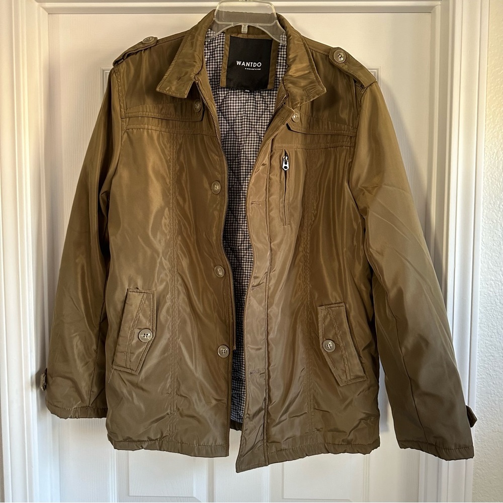 Winter Coat Jacket Brownish Green Unisex XXL Runs Small Fits Like Women’s Large